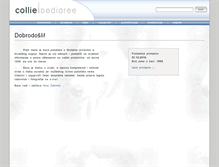 Tablet Screenshot of collie.pedigre.net